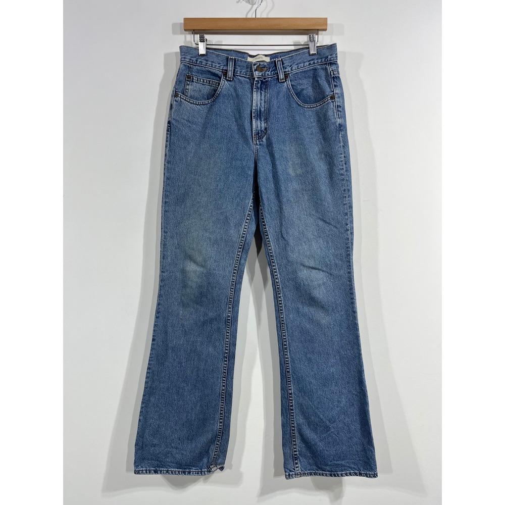 Vintage Gap Bell Bottom Flare Denim Jeans Boho Festival Hippie 70s 90s Womens 8